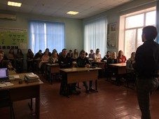Встреча студентов колледжа с представителем компании «Молвест»