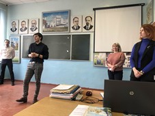 Встреча студентов колледжа с представителем компании «Молвест»